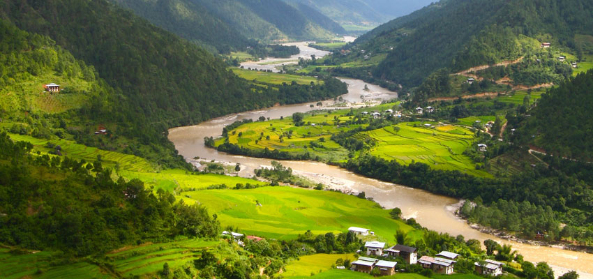 Punakha valley