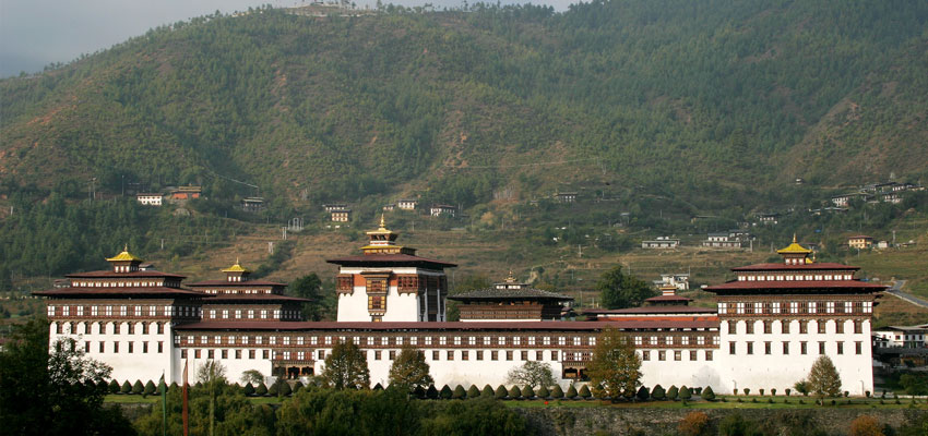 Tashichho Dzong Thimphu, Shangrila Footprints, Glimpse of Bhutan