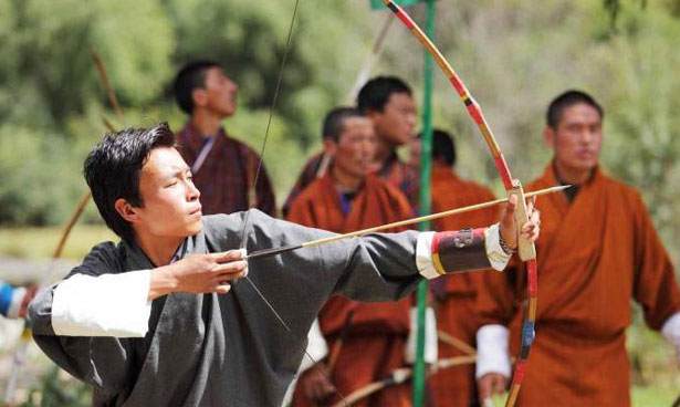 Archery, National game of Bhutan